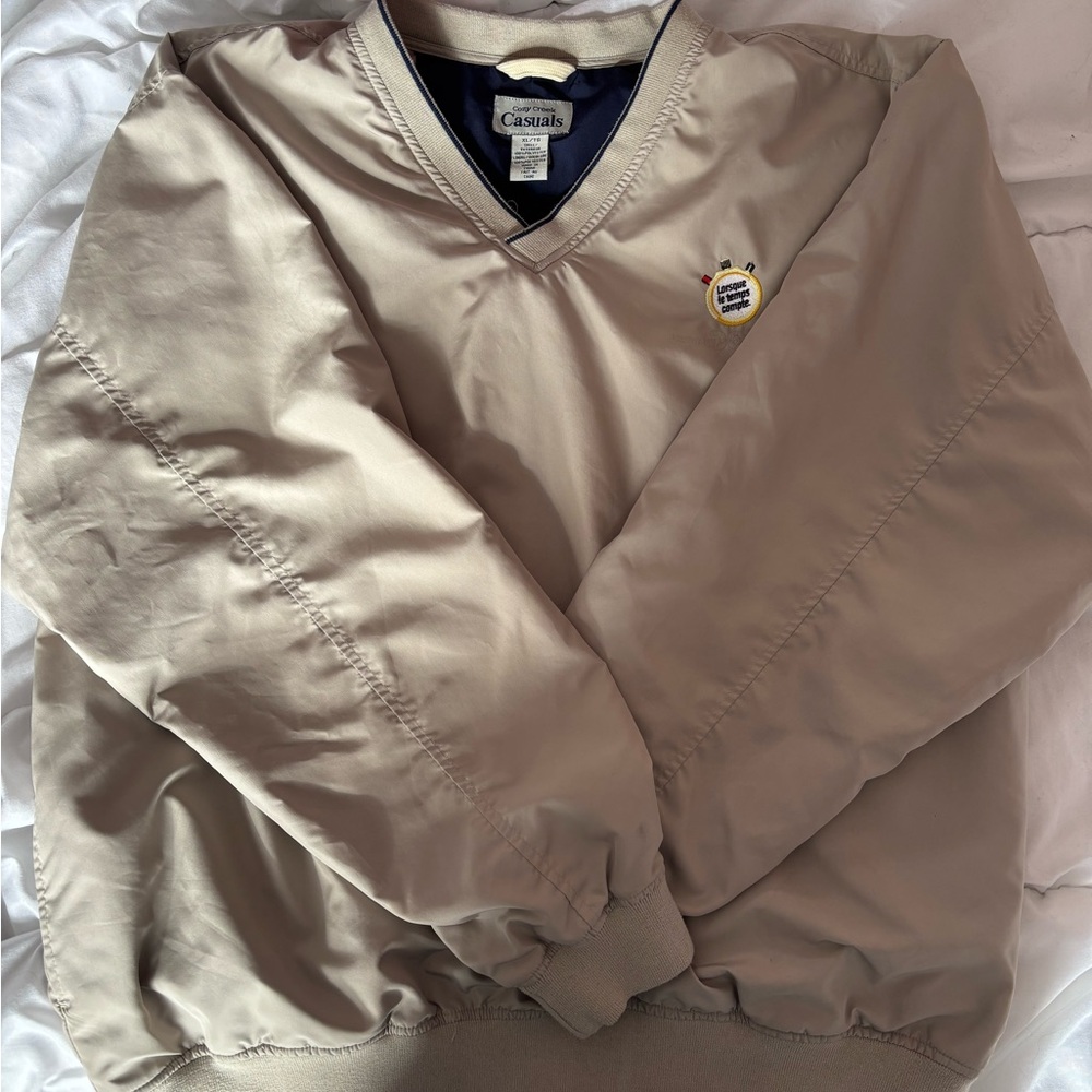 Beige Windbreaker